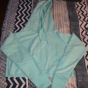 gymshark crop top hoodie